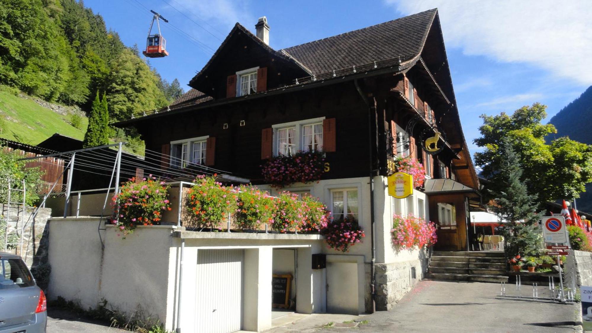 Hotel Gästehaus Schäfli Intschi Exterior foto